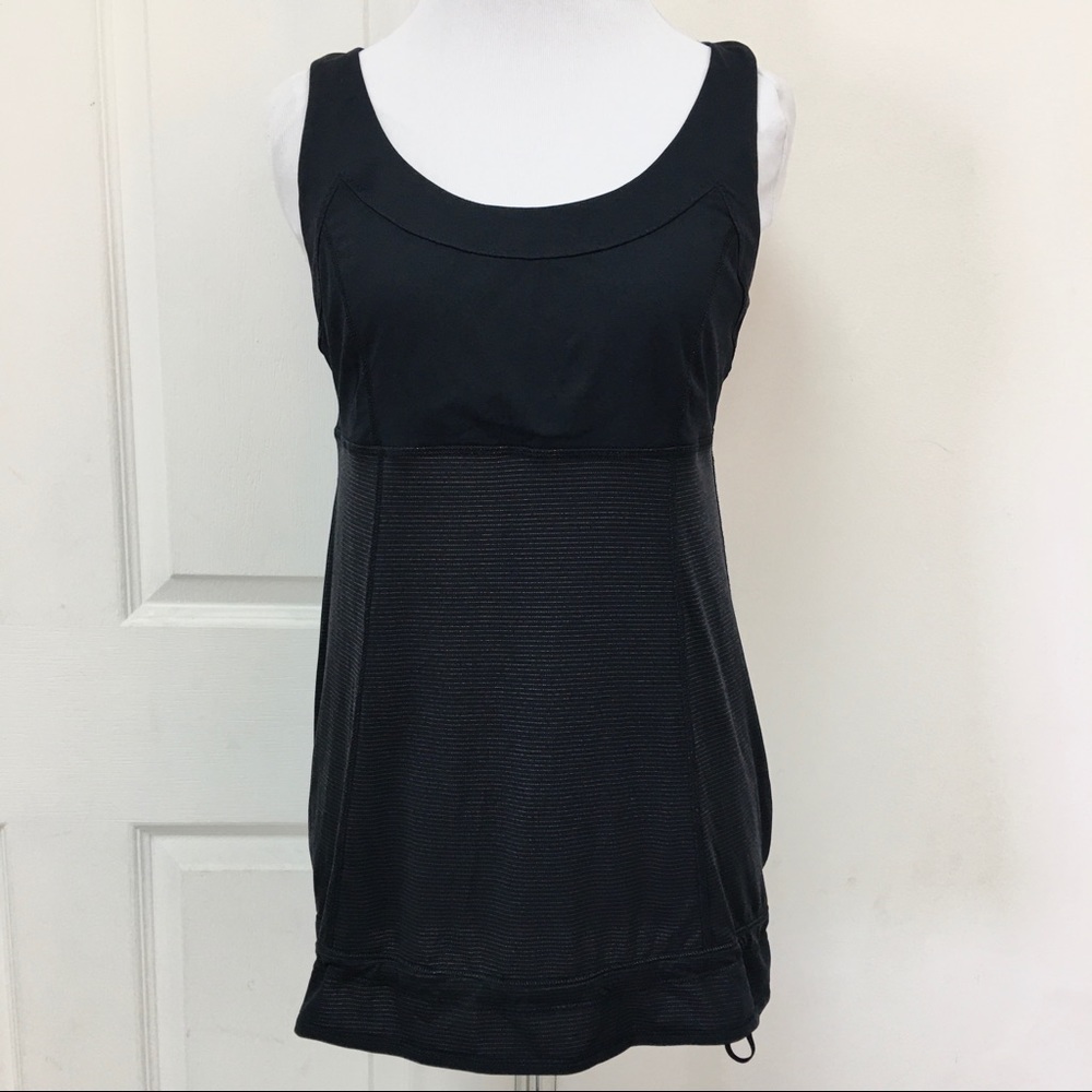 lululemon athletica Black Tank Top